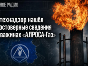 Ростехнадзор нашёл недостоверные сведения о скважинах «АЛРОСА-Газ»
