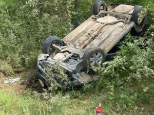 В Нюрбинском улусе перевернулась иномарка: Пострадал ребенок