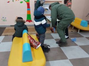 Дежурный детский сад работает для детей сотрудников, занятых в мероприятиях по предупреждению коронавируса