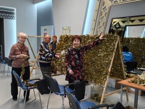Волонтеры Исторического парка «Россия-Моя история» в Якутске изготовили более 100 маскировочных сетей