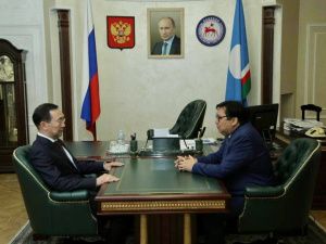 Айсен Николаев отметил вклад Александра Акимова в развитие Якутии