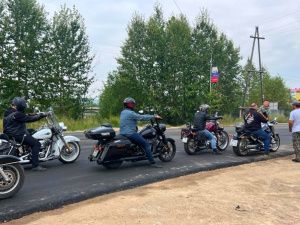 Нижний Куранах посетили «харлейводы»