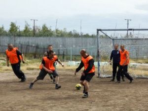 В исправительных учреждениях региона осужденные принимают активное участие в спортивных мероприятиях