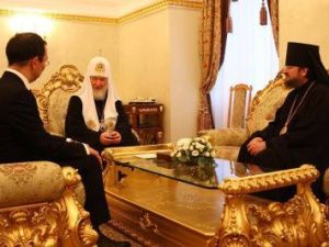 Айсен Николаев встретился с Патриархом Кириллом