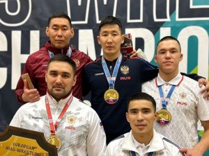 Еще четыре мас-рестлера из Якутии принесли золотые медали чемпионата Европы