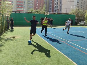 Осужденные к принудительным работам участвуют в спортивно-массовых мероприятиях