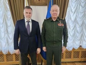 Кирилл Бычков  встретился с Председателем ДОСААФ России Александром  Дворниковым