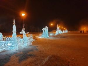 Акционерная компания «Железные дороги Якутии»  объявляет конкурс ледовых скульптур «Новогодняя фантазия» в Нижнем Бестяхе