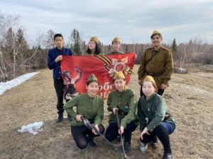 Учащиеся I - Жемконской основной общеобразовательной санаторной школы-интернат сняли видеофильм по мотивам повести «А зори здесь тихие..»