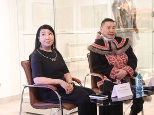 Афанасий Ноев открыл выставку таймырских умельцев «В диалоге времён»