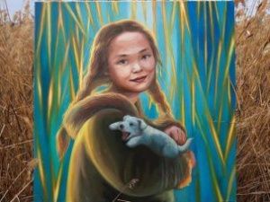 «Чудо Карины»: художница Кыыдаана Игнатьева написала новую картину