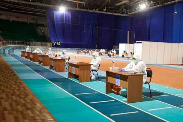 Дополнительный центр на базе "Триумфа" сможет принимать до 700 пациентов