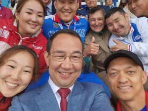 Айсен Николаев встретился с участниками Спартакиады по адаптивным видам спорта