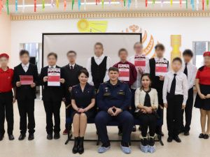 Заместитель начальника отдела по конвоированию Иван Шипин принял участие в проведении детского конкурса «Вклад советского народа в победу в Великой Отечественной войне»