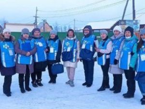 Мобильные бригады Саха(Якутия)стата в помощь переписчикам