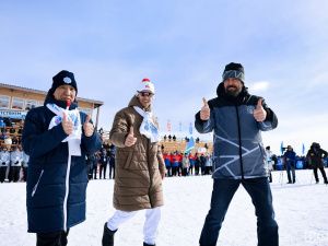 В Алдане состоялась церемония открытия спартакиады зимних видов спорта
