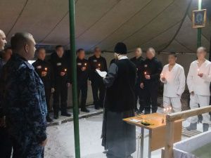 Осужденные приняли участие в Крещенских купаниях
