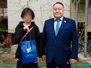 Председатель Якутской городской Думы встретился с выпускниками школ из семей участников СВО