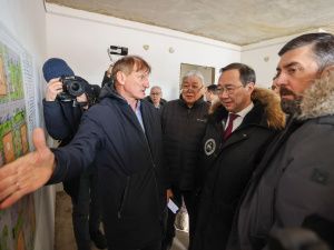 В квартале Р в Нерюнгри готовятся к вводу два дома для переселенцев из аварийного жилья