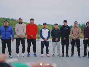 Команда Монголии по вольной борьбе прибыла в Чурапчу на матчевую встречу