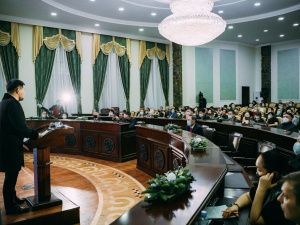 Евгений Григорьев подвел итоги 2021 года на предновогодней встрече с общественностью