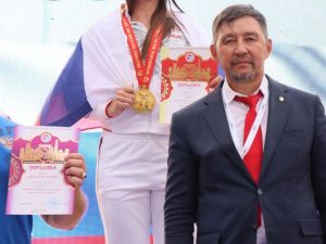 Министр спорта РФ Олег Матыцин посетил чемпионат мира по мас-рестлингу в Узбекистане