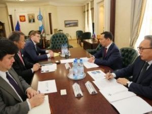 Айсен Николаев провел переговоры с корпорацией Мицуи