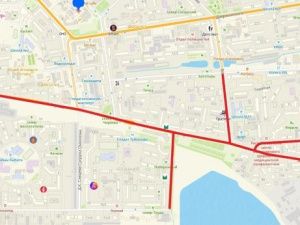 Об ограничении движения транспорта в Якутске на период проведения мероприятий, посвященных 79-й годовщине Победы в ВОВ