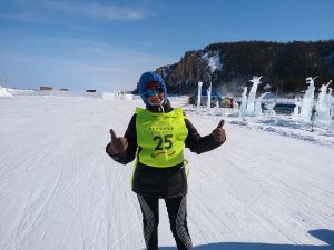 В Якутии прошёл первый республиканский ледовый забег «Ленские столбы»