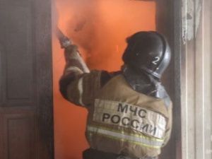 Пожарные успели вовремя: пострадал мужчина