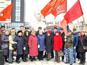 Митинг, посвященный Дню космонавтики