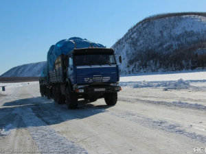 В Якутии нарастили количество автотехники, задействованной в перевозке по автозимникам
