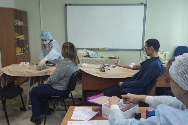 Сотрудники авиакомпании «Якутия» стали донорами крови