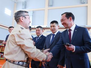 В Хатырыкском наслеге Намского района открыли культурно-спортивный центр имени Максима Аммосова