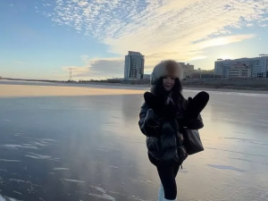 Якутскую блогершу, поделившуюся красивым видео на льду, ждет штраф