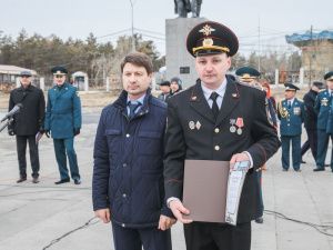 Владимир Федоров поздравил спасателей с 370-летием пожарной охраны России