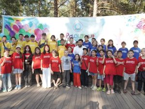 Евгений Григорьев побывал в детском оздоровительном лагере «Радуга»