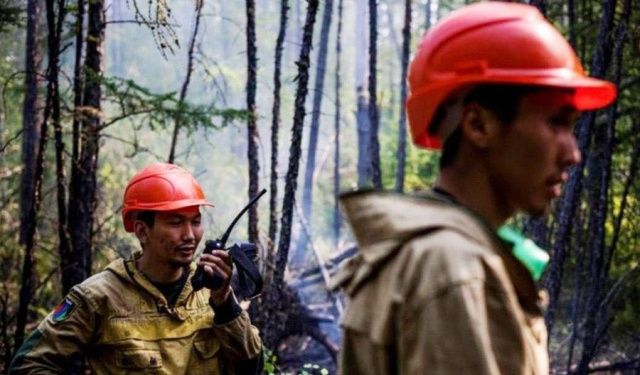 Ландшафтный пожар вблизи якутского села Соболох локализован