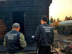По факту гибели матери и 4-летней дочери на пожаре возбуждено уголовное дело