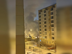 Пожар в Студгородке