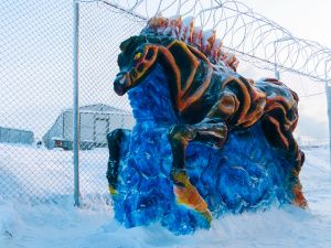 Событие: В УФСИН подведены итоги конкурса ледяных и снежных фигур