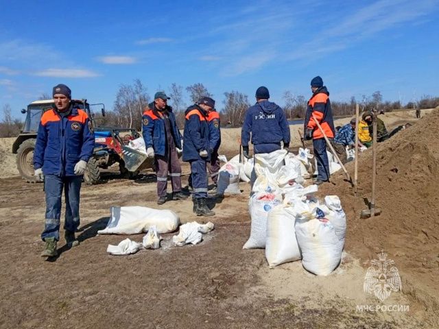 Развитие весеннего ледохода на реках Якутии по данным МЧС Якутии
