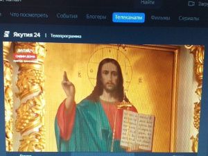 В Якутске пасхальное богослужение прошло в онлайн-режиме, до этого храм продезинфицировали