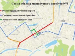 С 30 мая ограничат движение транспорта на перекрестке улицы Кирова и проспекта Ленина