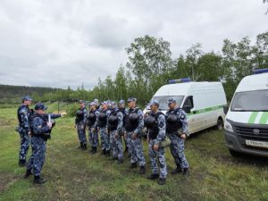 В УФСИН проведены тактико-строевые занятия с личным составом 