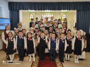 Сергей Местников поздравил жителей с. Тасагар с вводом нового здания школы