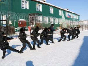 В лечебно-исправительном учреждении № 5 осужденные «проводили зиму»