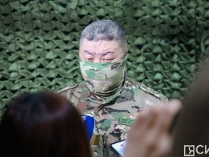 В Якутске в зону СВО проводили 22-ю добровольческую группу отряда «Боотур»