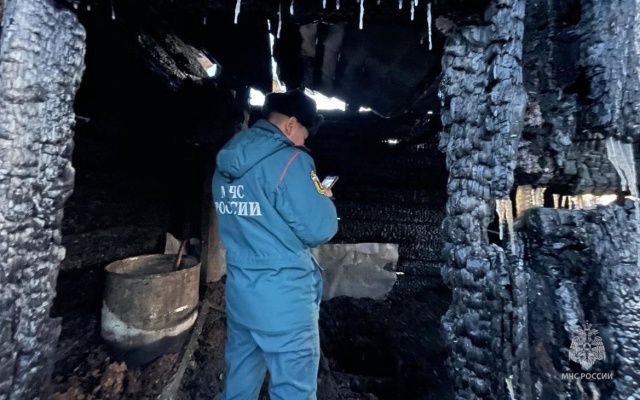 В Верхневилюйском улусе на пожаре погибла пенсионерка