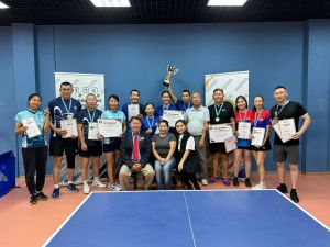 Кубок труда — 2024: работники «Сахатранснефтегаза» стали лучшими по настольному теннису